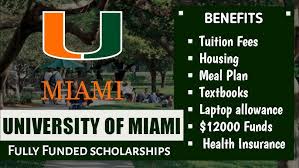 University of Miami Scholarship Program For African Students 2025